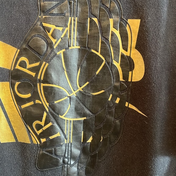 Rare Jordan Tee Shirt with Nike & Air Jordan Wing Logos. - Picture 2 of 5